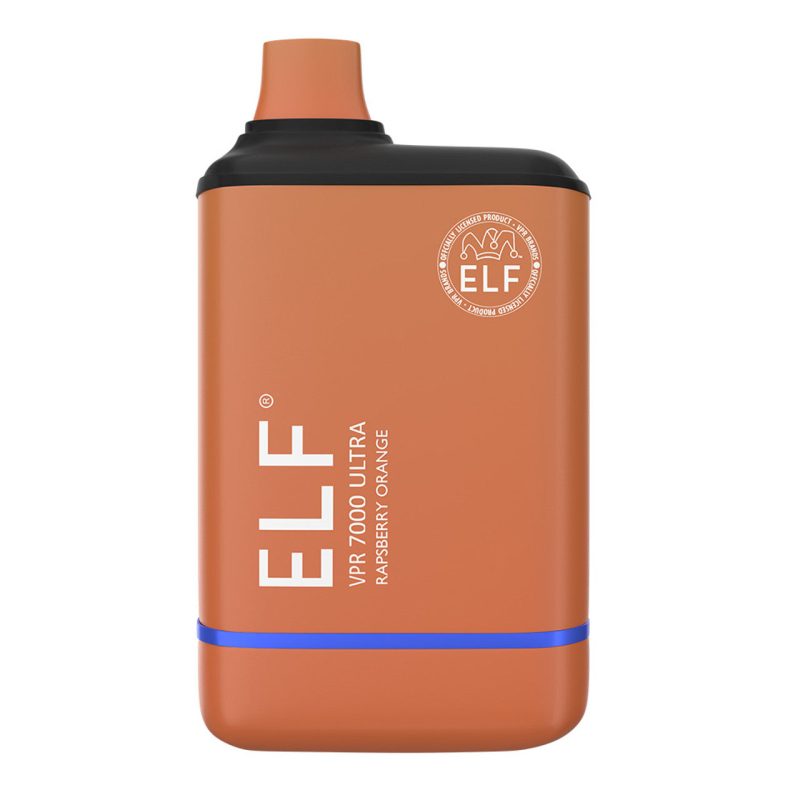 ELF VPR ULTRA 7000 PUFFS DISPOSABLE 7K 5% - Raspberry Orange