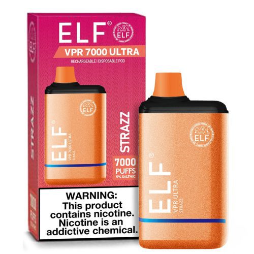 ELF VPR ULTRA 7000 PUFFS DISPOSABLE 7K 5% - Strazz