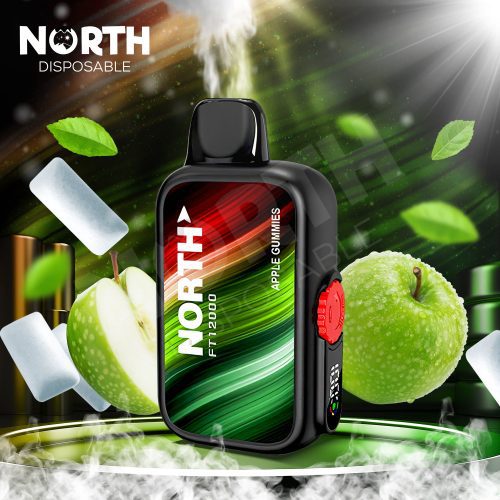 North FT12000 15ML 12000 Puffs Disposable - Apple Gummies