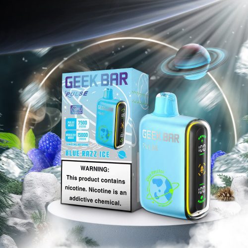 Geek Bar Pulse 0% - Blue Razz Ice 