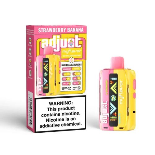 Adjust MyFlavor 40K Disposable - Strawberry Banana 