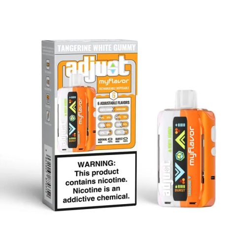 Adjust MyFlavor 40K Disposable - Tangerine White Gummy 