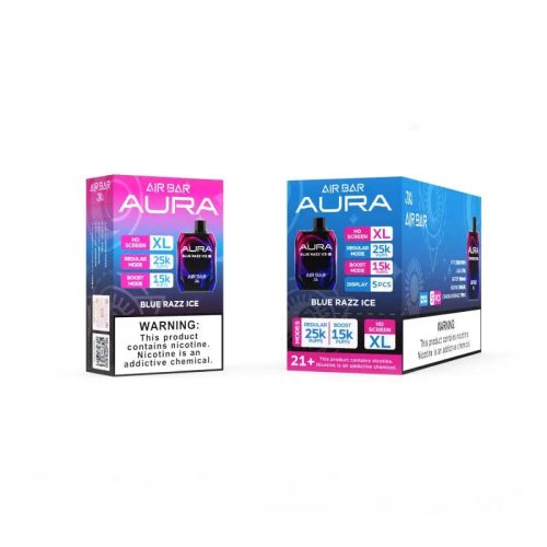 Air Bar AURA 25K Disposable - Blue Razz Ice 