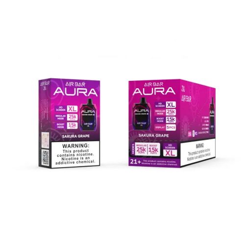 Air Bar AURA 25K Disposable - Sakura Grape 