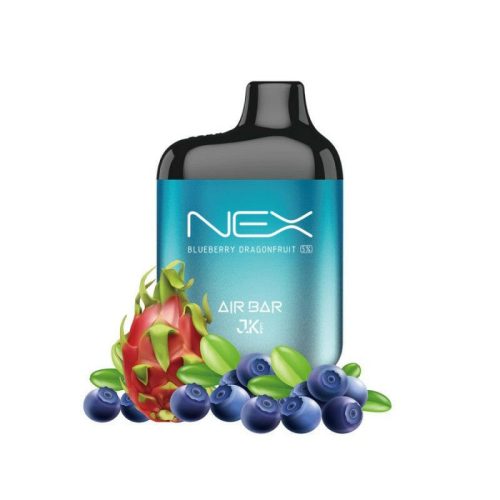 Air Bar NEX 6500 Puffs Disposable Vape-BLUEBERRY DRAGONFRUIT