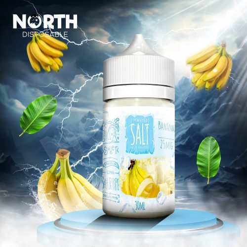 Skwezed E-Liquid Salts Ice Vape Juice - 30ml - Banana