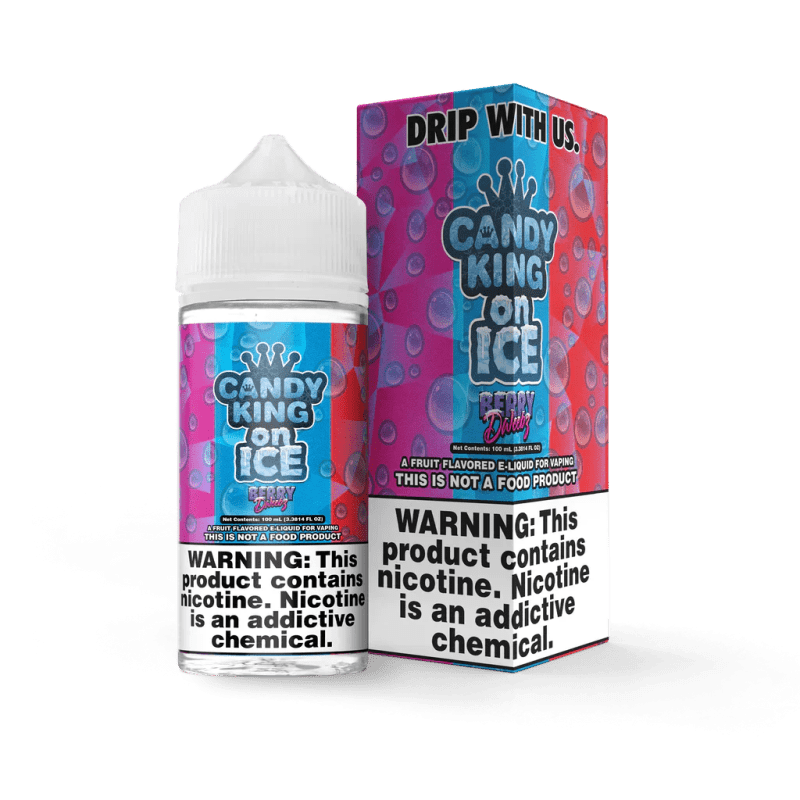 Candy King On Ice E-Liquid 100ML Berry Dweebz On Ice