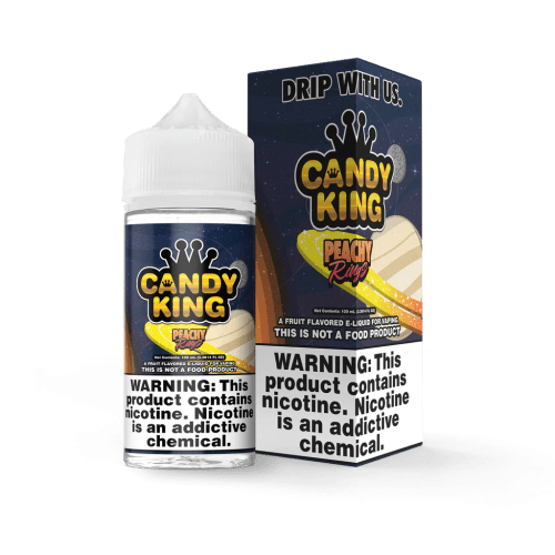 Candy King E-Liquid 100ML PEACHY RINGS