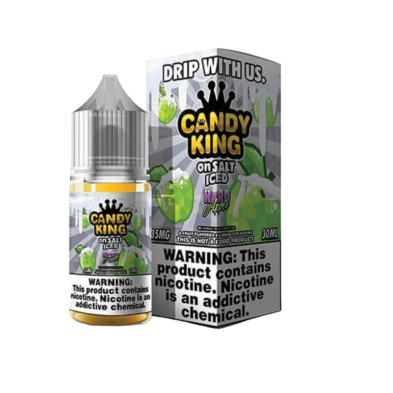 Candy King On Salt ICED Nicotine Salt E Liquid 30ML Hard Apple 74102 PhotoRoom.png PhotoRoom 1