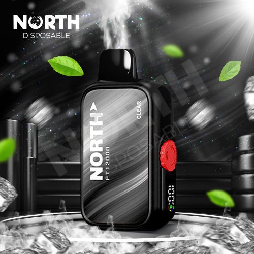 North FT12000 15ML 12000 Puffs Disposable - Clear