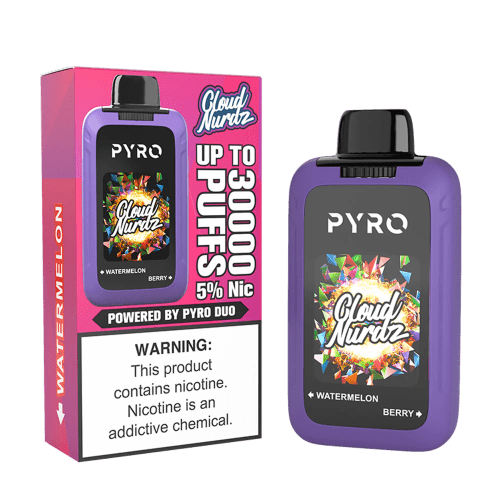 Cloud Nurdz X Pyro Duo 30K - Watermelon + Berry 