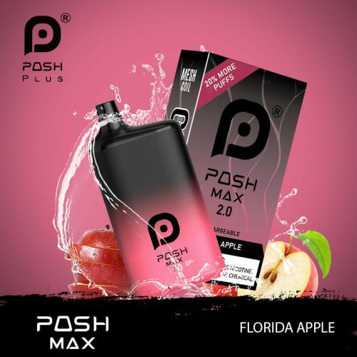 POSH MAX 2.0 5200 DISPOSABLE-FLORIDA APPLE