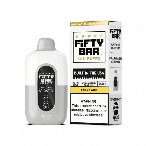 Fifty Bar 20K Disposable - Gummy Whip 