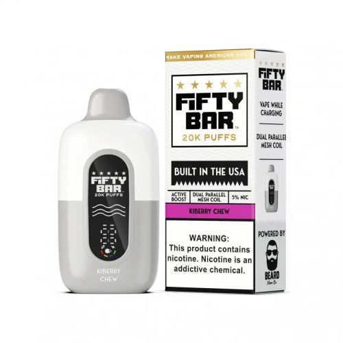 Fifty Bar 20K Disposable - Kiberry Chew 