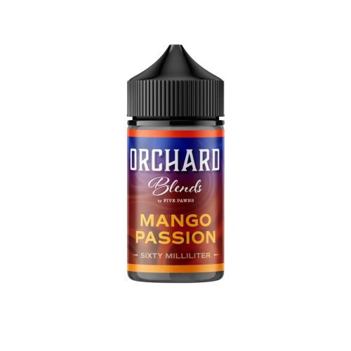 Five Pawns x Orchard Blend Nicotine E-Liquid 60ML - Mango Passion 