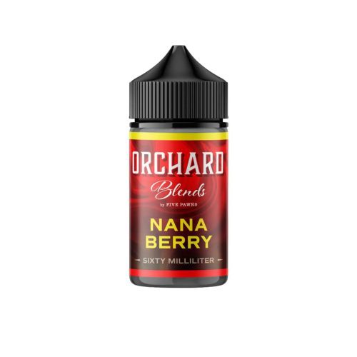 Five Pawns x Orchard Blend Nicotine E-Liquid 60ML - Nana Berry 