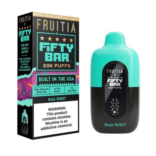 Fruitia x Fifty Bar 20K - Baja Burst