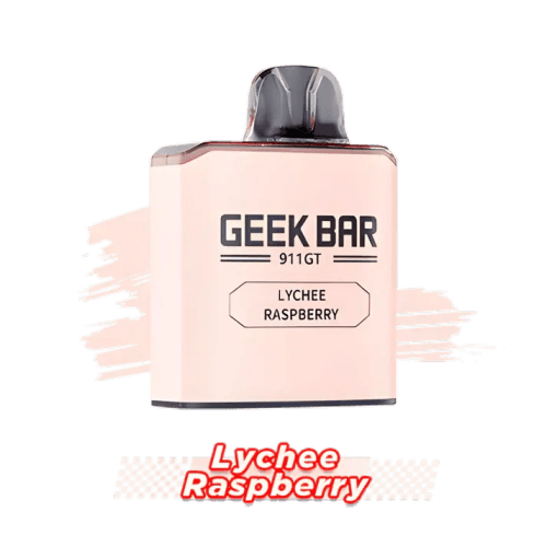 Geek Bar 911 GT 16K Pod Vape - Lychee Raspberry 