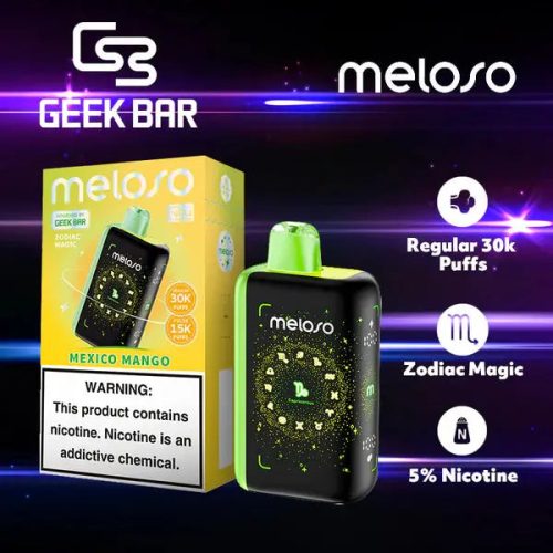 Geek Bar Meloso 30K Disposable - Mexico Mango (Capricornus)