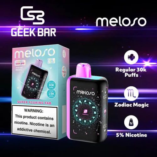 Geek Bar Meloso 30K Disposable - Super Fcuking Fab (Sagittarius)