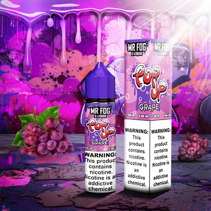 MR FOG E-LIQUID POP UP 100ML - Grape