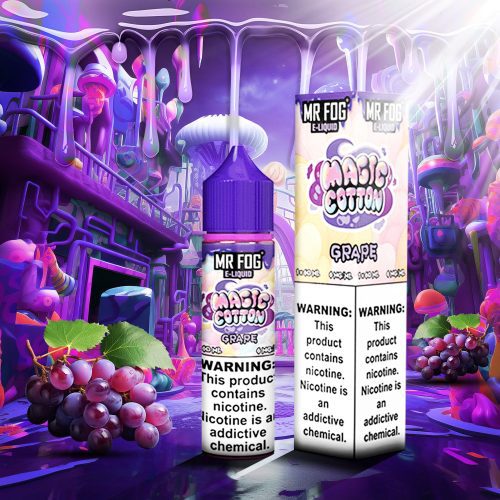 MR FOG E-LIQUID MAGIC COTTON 60ML - Grape 