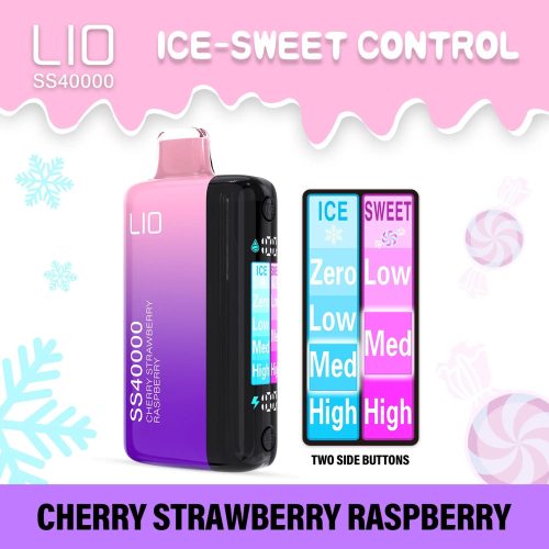 IJOY Lio SS40000 Disposable - Cherry Strawberry Raspberry 