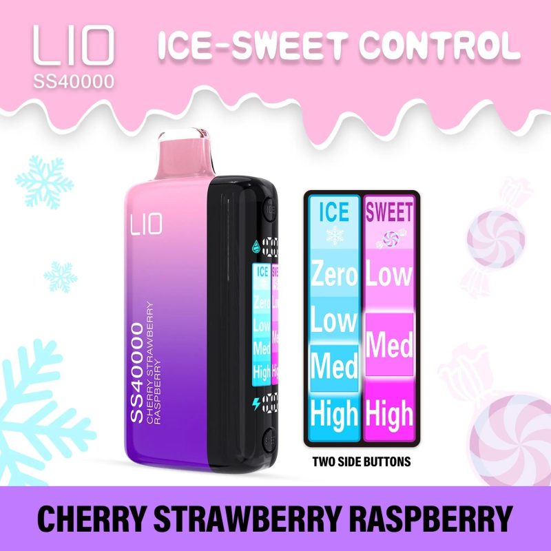 IJOY Lio SS40000 Disposable - Cherry Strawberry Raspberry