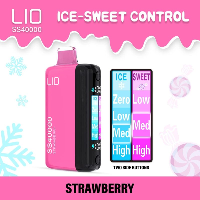 IJOY Lio SS40000 Disposable - Strawberry