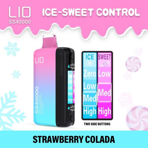 IJOY Lio SS40000 Disposable - Strawberry Colada 