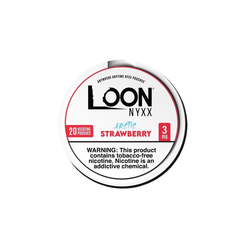 LOON NYXX Nicotine Pouches (20ct)  - Artic Strawberry