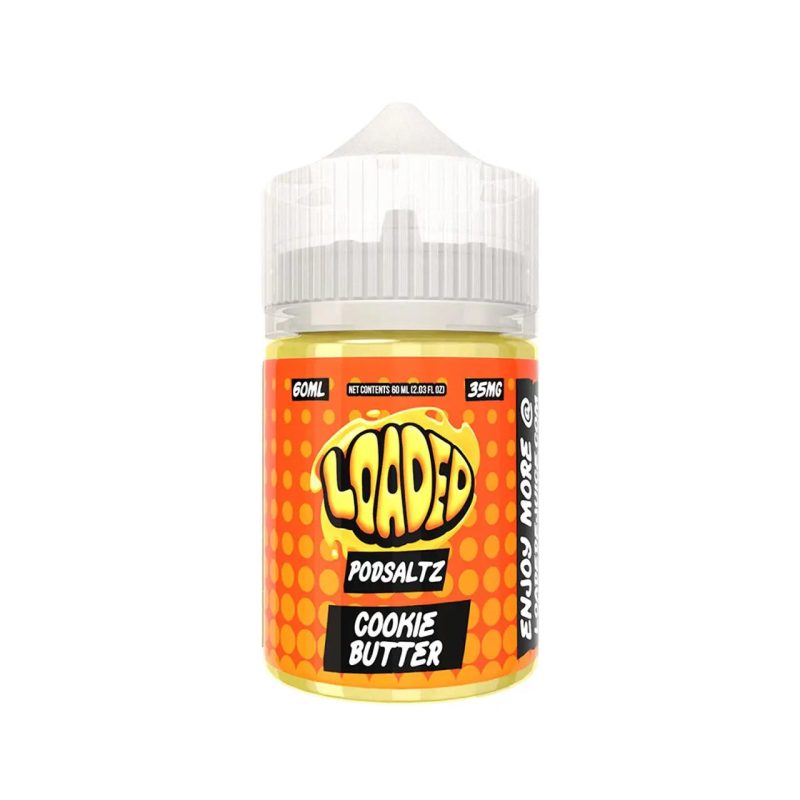 Loaded Podsaltz Nicotine E-Liquid By Ruthless 60ML - Cookie Butter