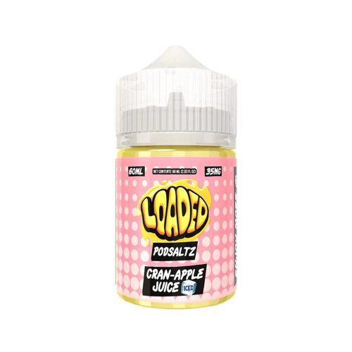 Loaded Podsaltz Nicotine E-Liquid By Ruthless 60ML - Cran-Apple Juice Iced 