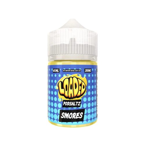 Loaded Podsaltz Nicotine E-Liquid By Ruthless 60ML - Smores 