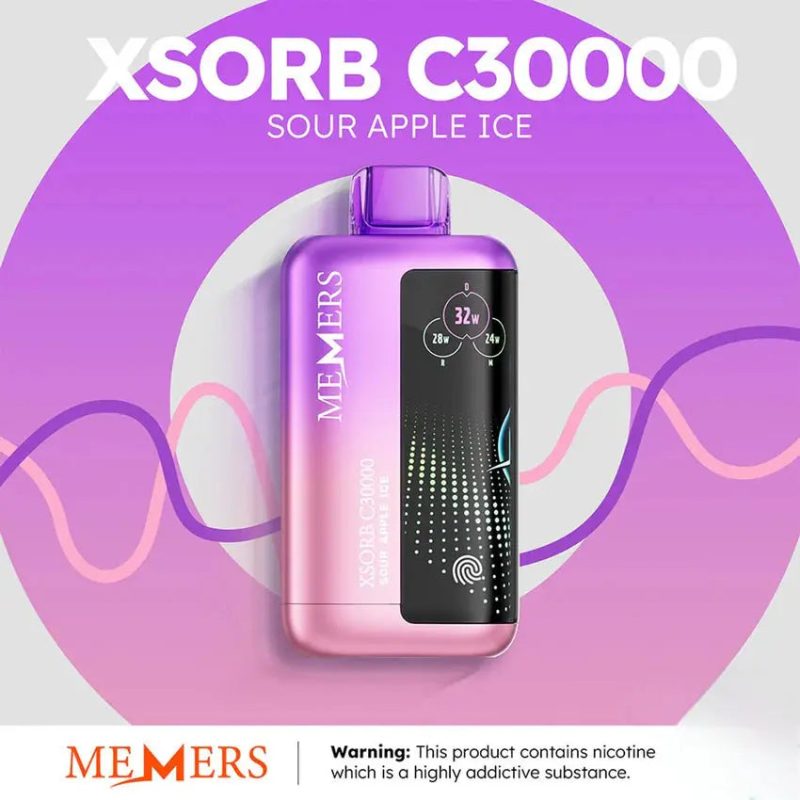 Memers Xsorb C30000 - Sour Apple Ice