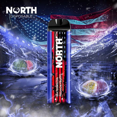 North 5000 Disposable - Watermelon Passion Fruit (Patriotic Edition)