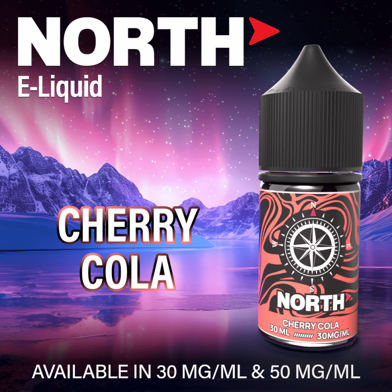 North Eliquid Flavor Image cherry cola Camera