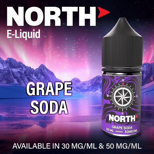 North Eliquid Flavor Image grape soda Camera