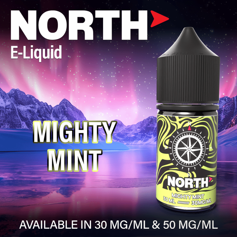 North Eliquid Flavor Image mighty mint Camera