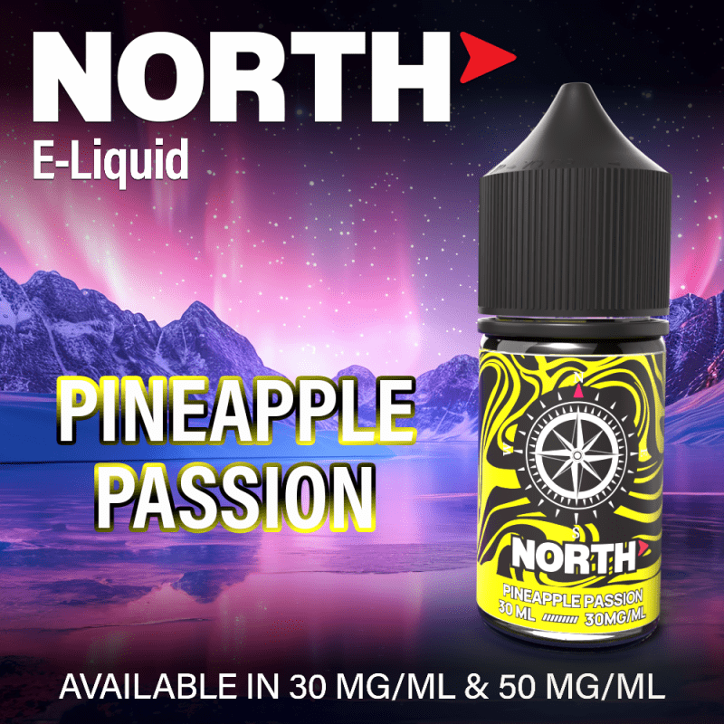 North Eliquid Flavor Image pineapple passion Camera