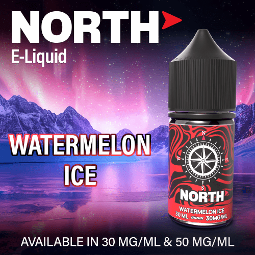 North Eliquid Flavor Image watermelon ice Camera