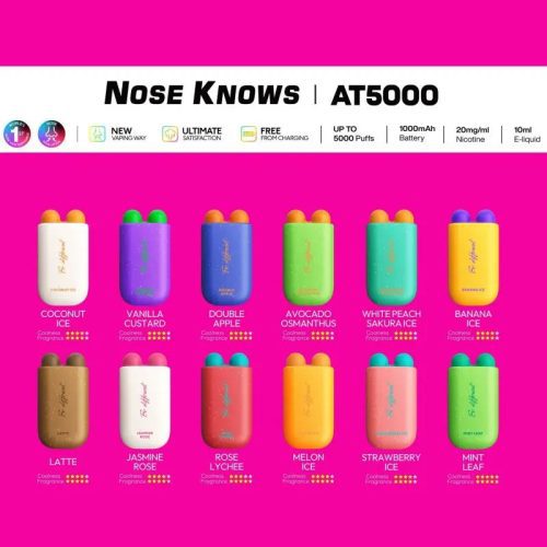 Nose Knows AT5000 Disposable Vozol 258876133