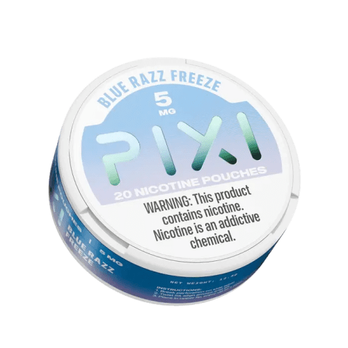 PIXI Nicotine Pouches - Blue Razz Freeze 