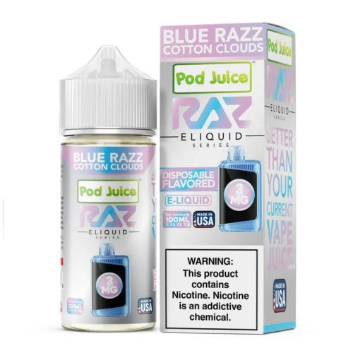 POD Juice x RAZ Series Nicotine E Liquid 100ML Alternative pods Online Vape Smoke Shop 245432416