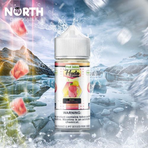 POD Juice x Hyde Synthetic Nicotine E-Liquid 100ML - Pink Lemonade 