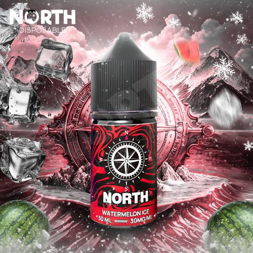 North Nicotine Salt E-Liquid 30ML - Watermelon Ice