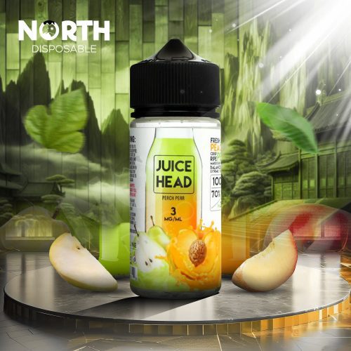 Juice Head E-Liquid 100ML - Peach Pear 