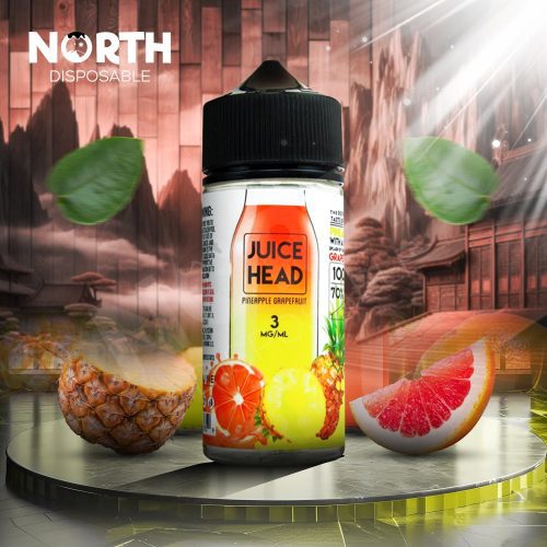 Juice Head E-Liquid 100ML - Pineapple Grapefruit 