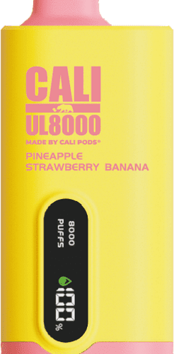 Cali UL8000 Disposable-Pineapple Strawberry Banana