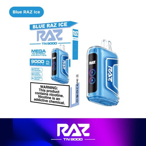 RAZ TN9000 Disposable - Blue Raz Ice